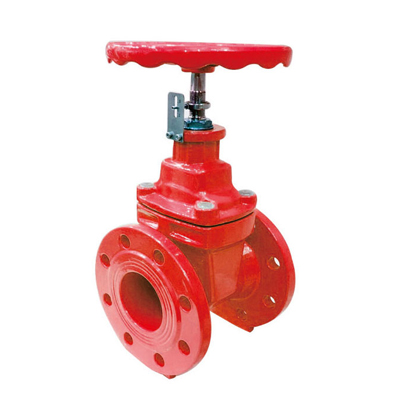  Non rising stem elastic seat sealed gate valve with indicator 