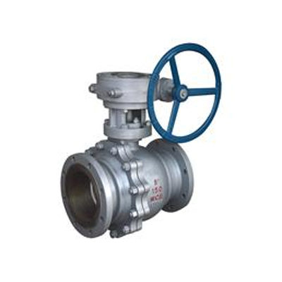  Worm gear flange ball valve 