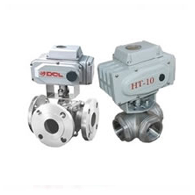  Electric three-way ball valve 