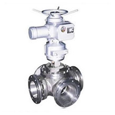  Electric four-way ball valve 