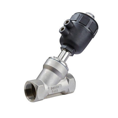  Pneumatic Thread angle seat valve 