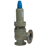  Fully open safety valve with radiator spring 