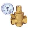  Brass gauge silencing and pressure reducing valve 