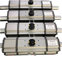  Three stage pneumatic actuator 