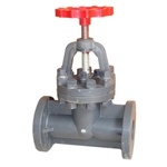  FRPP flange globe valve 