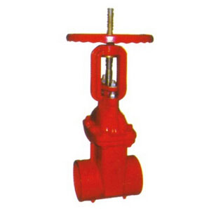  Groove type elastic seat sealing gate valve 